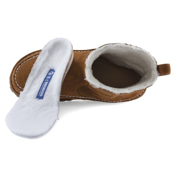 NEW Birkenstock Lahti Suede Leather Boots Mink Brown Size 37 - Picture 8 of 11